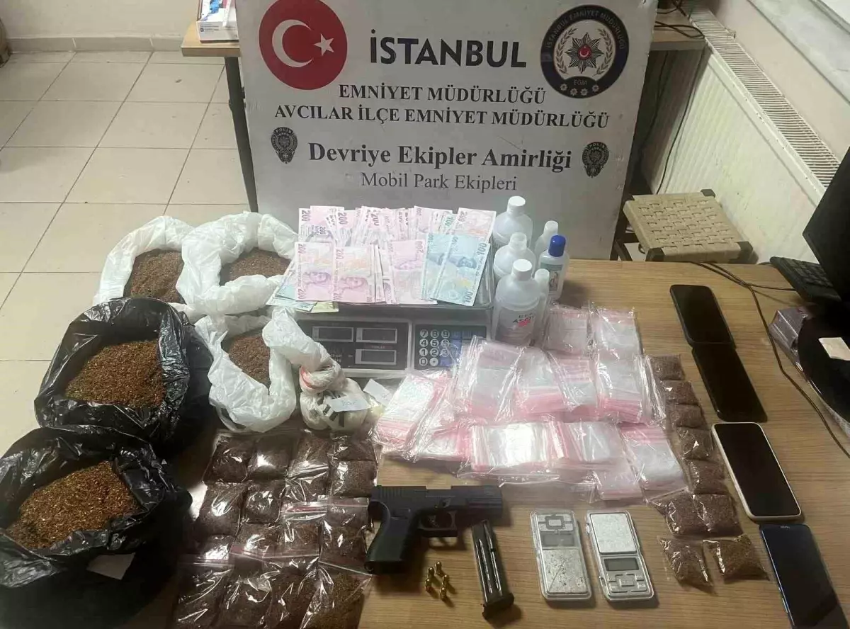 İstanbul’da Uyuşturucu Operasyonu: 5 Gözaltı